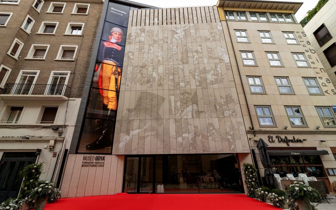 La fachada del Museo Goya: convertir una idea en piedra